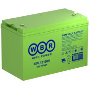 Аккумуляторная батарея WBR GPL 121000 12В, 100 А/ч