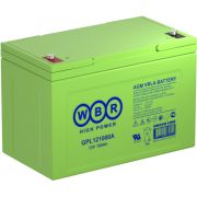 Аккумуляторная батарея WBR GPL 121000A 12В, 100 А/ч