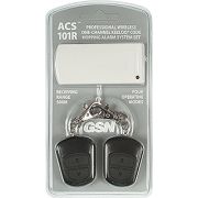 Комплект ACS-101R тревожной сигнализации, беспроводной одноканальный, радиоприемник+2 пульта