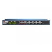 Коммутатор DS-3E0326P-E(B) сетевой 24 портов POE