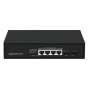 Коммутатор GL-SW-G005-04P(BT) NIKOMAX неуправляемый PoE-коммутатор, 4*10/100/1000 Мбит/с
