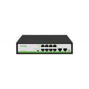 Коммутатор TC-P3S010 F/0820/AT/90 TIANDY 8 портов PoE + 2 порта RJ45 Uplink