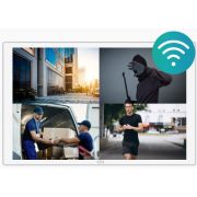 Монитор видеодомофона CTV-M5121Q W (белый) с видеорегистратором и Wi-Fi