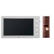 Комплект видеодомофона CTV-DP3702 Gamma Kit SmBr (дымчатый + бронза)