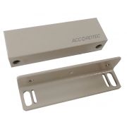 Замок ML-300K (с уголком) электромагнитный, цвет серый, влагозащищенный IP67