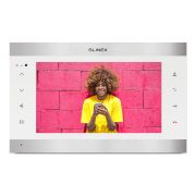 Монитор видеодомофона SLINEX SL-10N Cloud (Silver+White) 1080P цветной, настенный, 10” сенсорный IPS