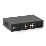 Коммутатор SKAT POE-8G-1G-1S V.2, 8 порта PoE Uplink: 1
