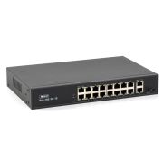 Коммутатор SKAT POE-16E-2G-1S, 16 порта PoE Uplink: 1
