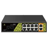 Коммутатор TSn-8FP10G2 POE 10 портовый PoE-коммутатор