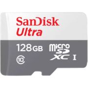 Карта памяти microSDXC 128Gb SanDisk Ultra Class 10 UHS-I U1 A1 (SDSQUNR-128G-GN3MN)