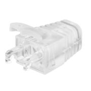 Колпачок NMC-RJBOOT55B-TR-100 NIKOMAX защитный для коннекторов RJ45, под кабели диаметром 5,5мм