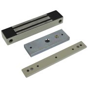 Замок ML-180K (с планкой) электромагнитный 12V DC, не более 0,4 A, усилие 180 кг
