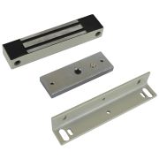Замок ML-180K (с уголком) электромагнитный, 180 кг, 12V, 0.4 A