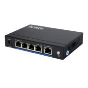 Коммутатор FE-104POE-S сетевой 5 портов 10/100 Мбит/с из них 4 c поддержкой PoE до 15,4Вт на порт