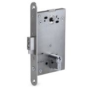 Замок PERCo-LB85.4 врезной электромеханический, нормально открытый, межцентровое расстояние 85 мм.