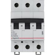 Выключатель автоматический модульный 3п C 32А 4.5кА RX3 ИЭК Leg 419711