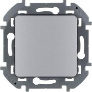 Переключатель 1-кл. Inspiria 10А IP20 250В 10AX механизм алюм. IEK 673652