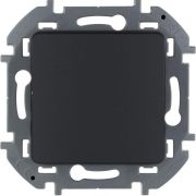 Переключатель 1-кл. Inspiria 10А IP20 250В 10AX механизм антрацит IEK 673653