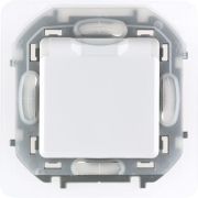 Розетка 1-м СП Inspiria 16А IP44 250В 2P+E защ. шторки с крышкой немецк. стандарт механизм бел. IEK 673740