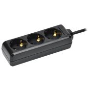 Удлинитель 3х5м с заземл. 16А IP20 У03 250В ПВС 3х1 черн. IEK WYP10-16-03-05-Z-K02