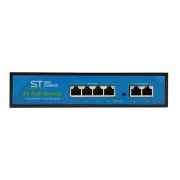 Коммутатор ST-S140POE (2М/100W/А) PRO Switch POE 4-х портовый