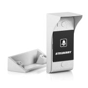 Панель Stelberry S-125 абонентская антивандальная с защитным козырьком и кнопкой «Вызов»