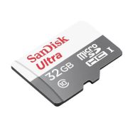 Карта памяти microSDHC 32Gb SanDisk Ultra Class 10 UHS-I U1 (SDSQUNR-032G-GN3MN)