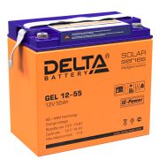 Аккумуляторная батарея GEL 12-55 12 В, 55 Ач