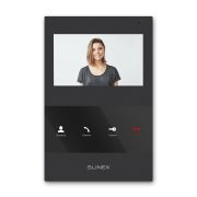 Монитор видеодомофона SLINEX SQ-04M Black цветной, настенный,4