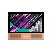 Монитор видеодомофона SLINEX Sonik 10 (Black+Pink Gold) цветной, настенный, 10
