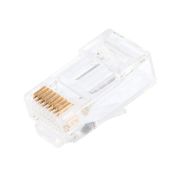 Коннектор NMC-RJ88RZ50UE1-PT-100 NIKOMAX RJ45/8P8C под витую пару, Кат.6 (Класс E), 250МГц, покрытие