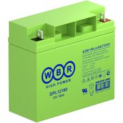 Аккумуляторная батарея WBR GPL 12180 12В, 18 А/ч