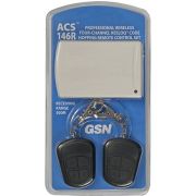 Комплект ACS-146R тревожной сигнализации, беспроводной четырехканальный, радиоприемник + 2 пульта