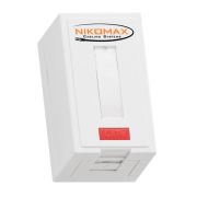Розетка настенная NMC-WO1UE2-FT-ST-WT