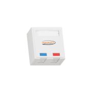 Розетка настенная NMC-WO2UD2-FT-ST-WT