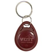 Брелок VIZIT-RF3.1 Ключ RF (RFID-13.56 МГц). Встроенная защита от несанкционированного копирования.