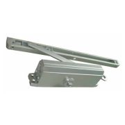 Доводчик E-605D (белый) для дверей весом до 120 кг, двухскоростной, фиксация открытого положения
