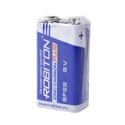 Батарея ROBITON PLUS R-6F22-SR1 6F22 9V SR1, в упак 10 шт