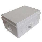 Коробка JBS210 210х150х100, 8 вых., IP55, серая