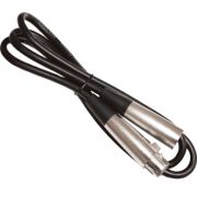 Корд AT-KM-093-1 микрофонный, 1 м, XLR3 гнездо - XLR3 штекер