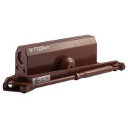 Доводчик дверной Нора-М №4S (до 120кг) (коричневый) морозостойкий -45..+60°С