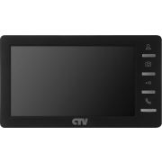 Монитор видеодомофона CTV-M1701S B (чёрный) с экраном 7