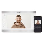 Монитор видеодомофона SLINEX SL-10IPTHD (Silver+White)