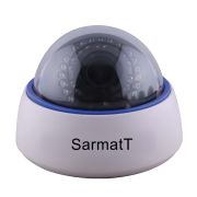Видеокамера SR-ID50V2812IRX IP 5MP купольная Full HD с ИК подсветкой до 20м